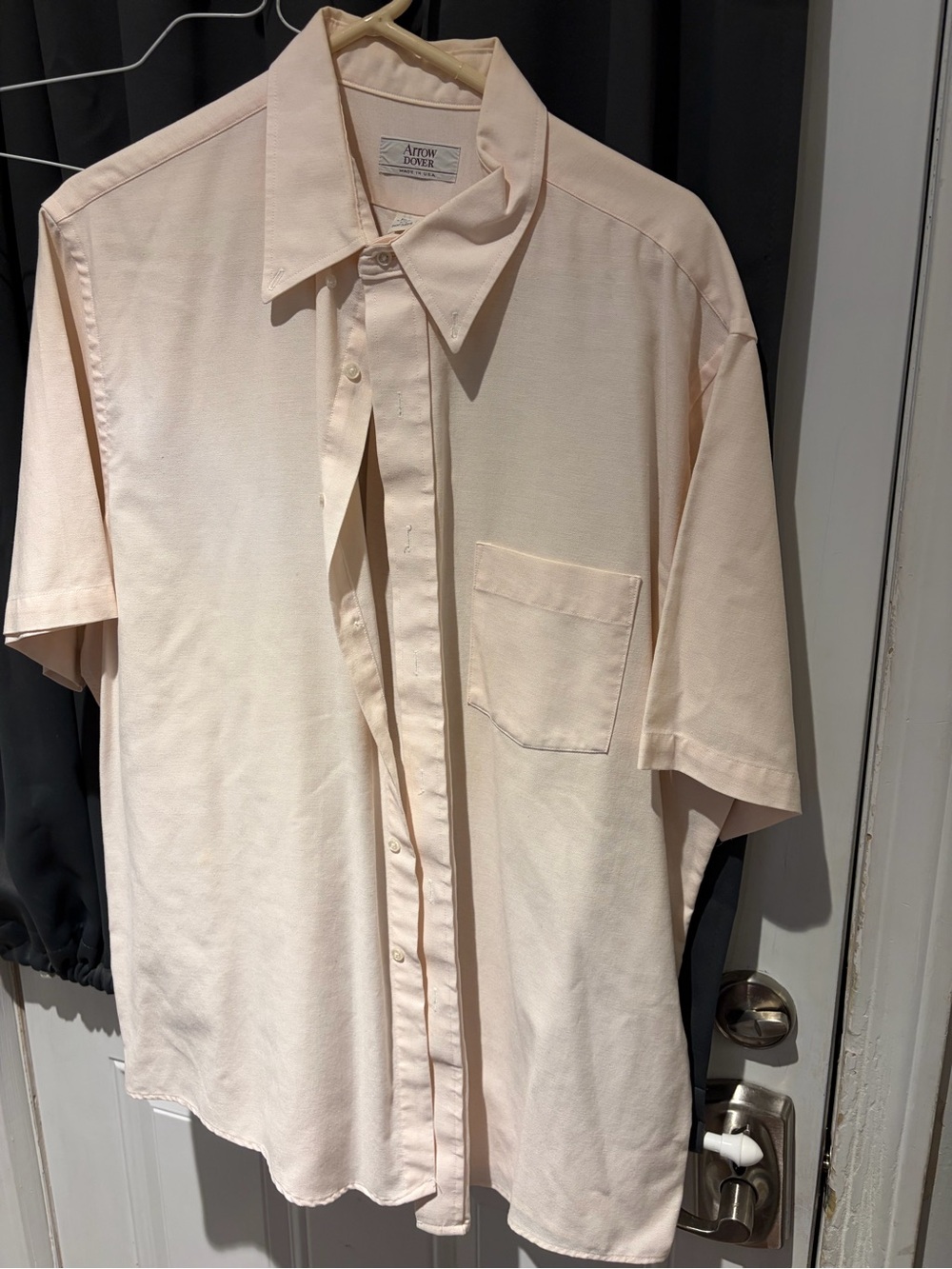 Arrow Pale Pink Short Sleeve Button-Down Shirt